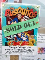 Sold out gig in Plungar (UK) 