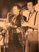 With Hans Dulfer, 1997